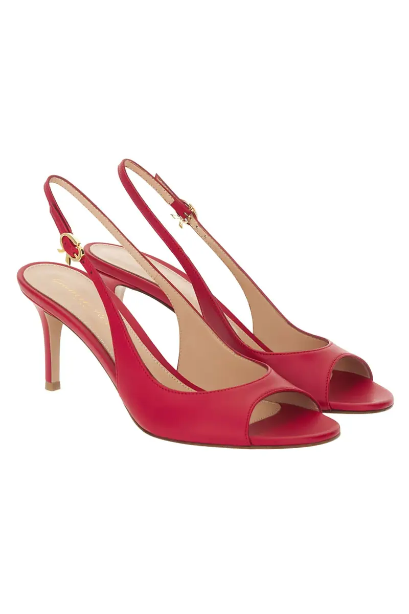 Gianvito Rossi Peep Toe Slingback 70 | Thumbnail 2