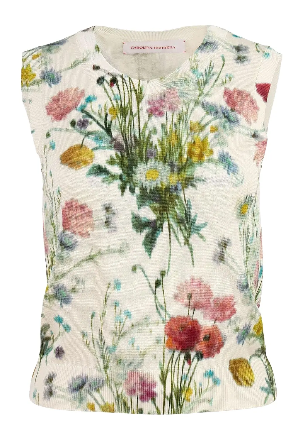 Carolina Herrera Botanical Print Tank