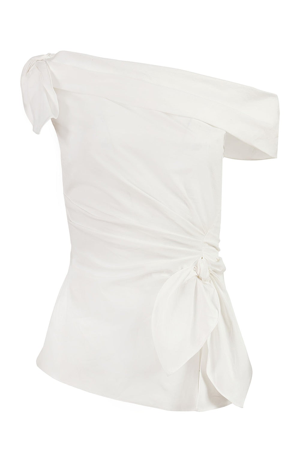 Off the Shoulder Tie Shirt Off the Shoulder Tie Shirt