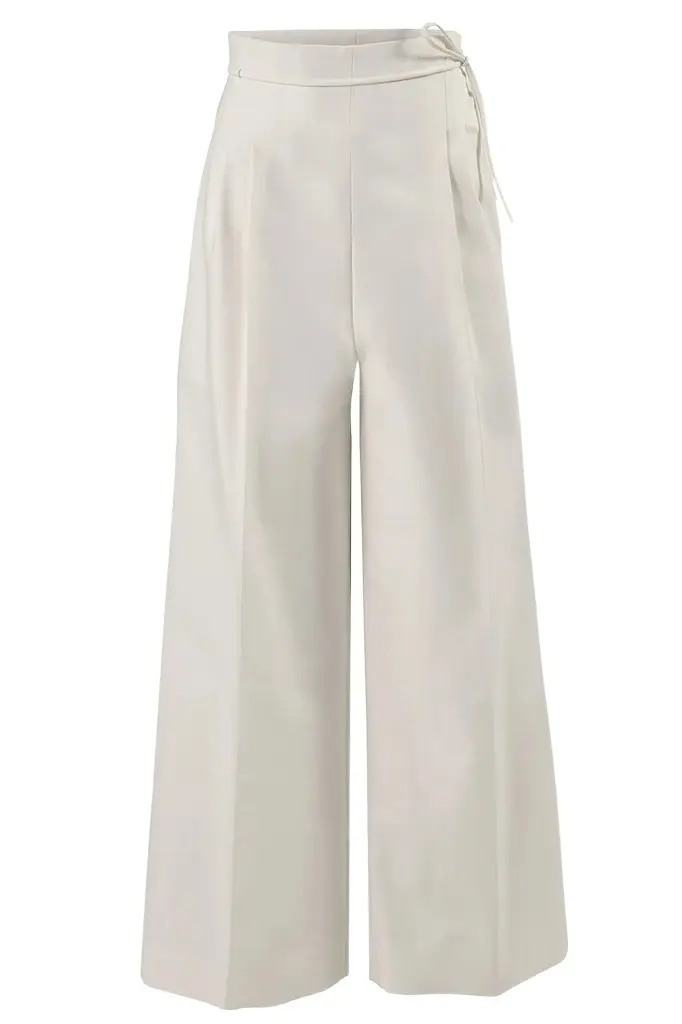 Wide Leg Cropped Pant