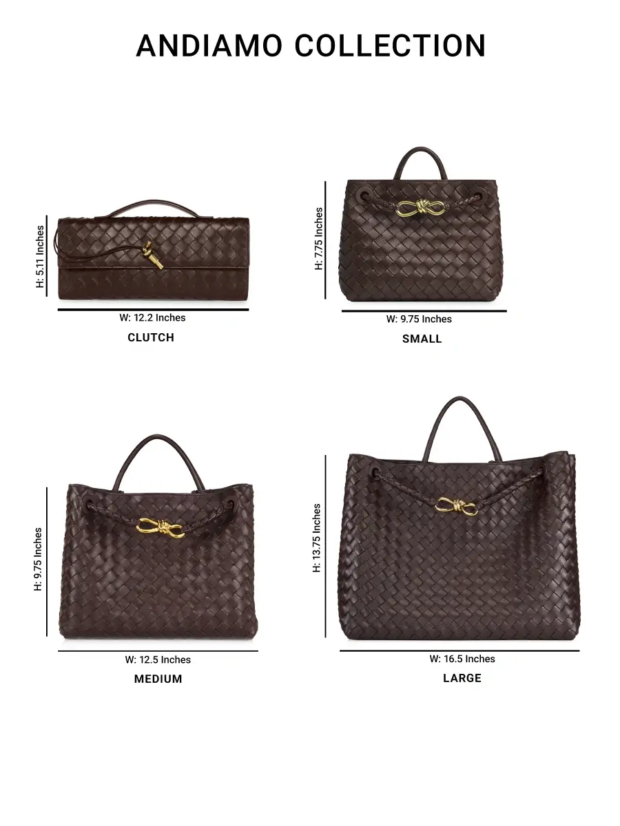 Bottega Veneta Women's Andiamo Small Intrecciato-Leather Top-Handle Bag | Thumbnail 8 Bottega Veneta Women's Andiamo Small Intrecciato-Leather Top-Handle Bag | Thumbnail 8