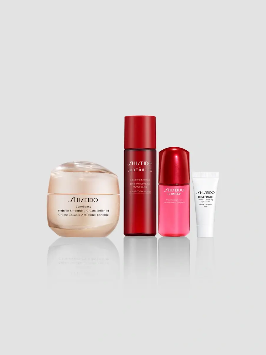 Shiseido Benefiance Hydratig & Smoothing Cream 4-Piece Set | Thumbnail 2 Shiseido Benefiance Hydratig & Smoothing Cream 4-Piece Set | Thumbnail 2