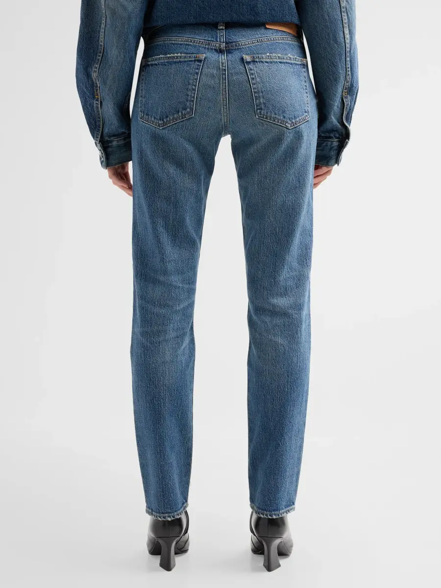 Moussy Vintage Women's Slim Straight Jeans | Thumbnail 3 Moussy Vintage Women's Slim Straight Jeans | Thumbnail 3