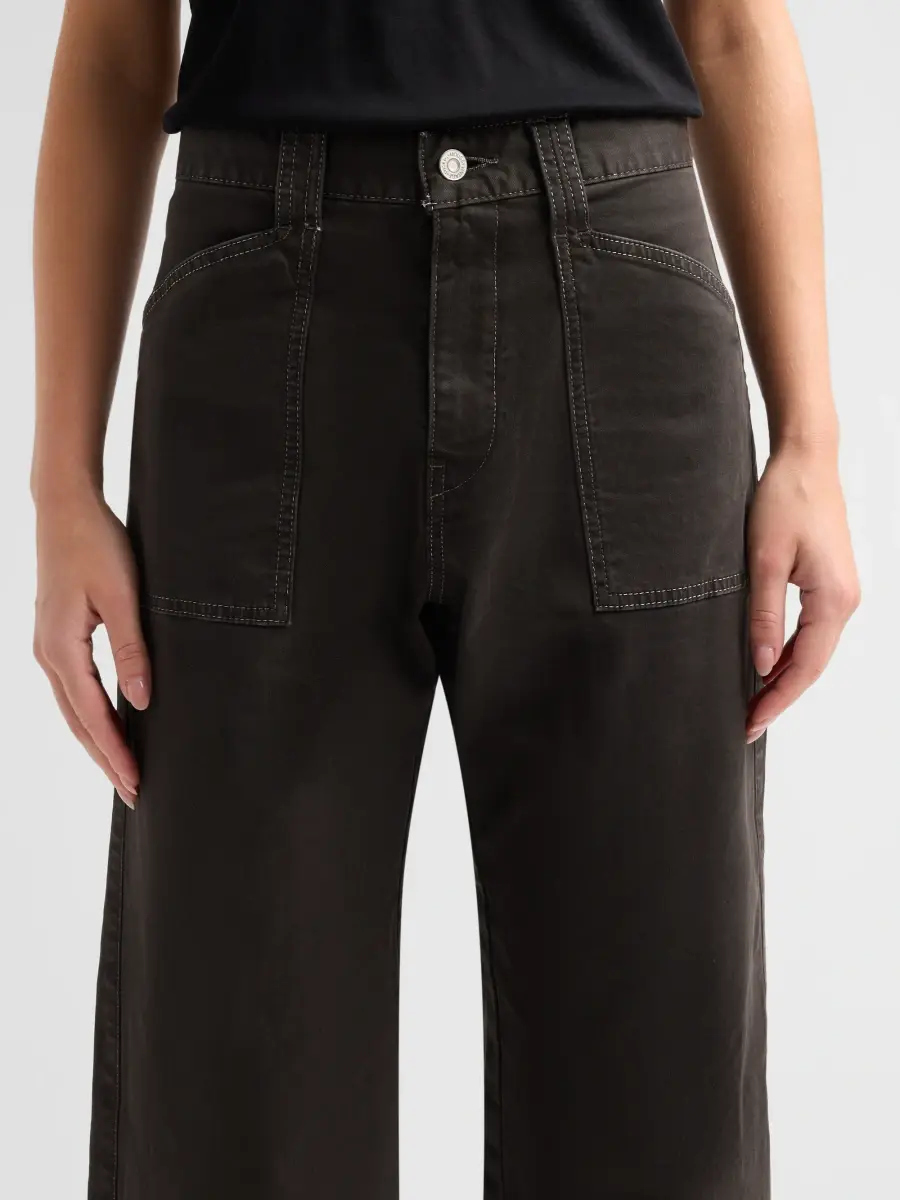 Moussy Vintage Women's Pomonok Crop Cargo Pants | Thumbnail 5 Moussy Vintage Women's Pomonok Crop Cargo Pants | Thumbnail 5