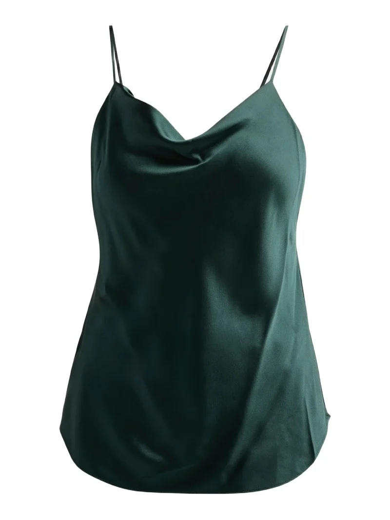 Women's Marta Silk Cowlneck Cami Top Women's Marta Silk Cowlneck Cami Top