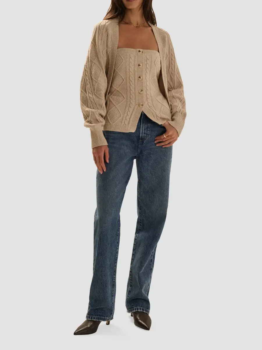 Favorite Daughter Women's Layla Cotton-Blend Shrug | Thumbnail 2