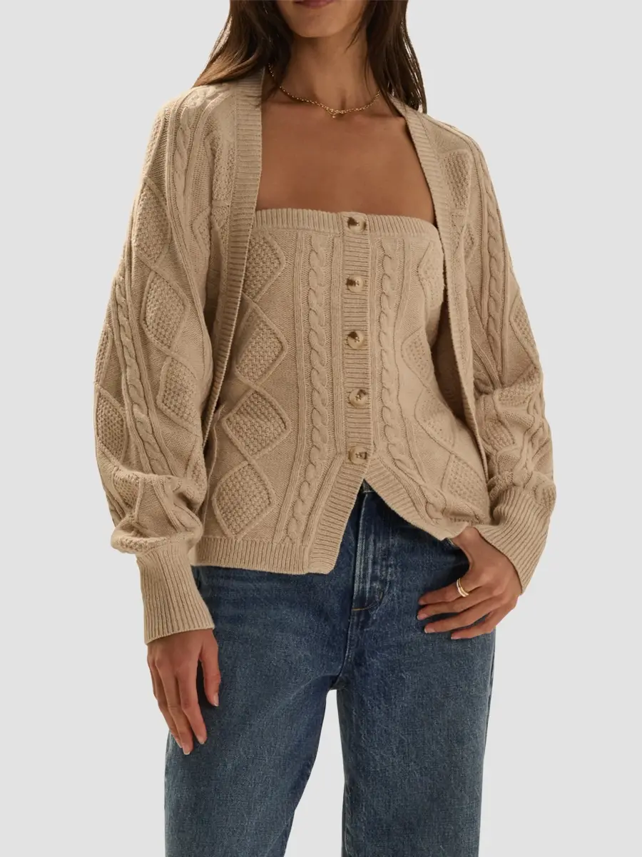 Favorite Daughter Women's Layla Cotton-Blend Shrug | Thumbnail 4