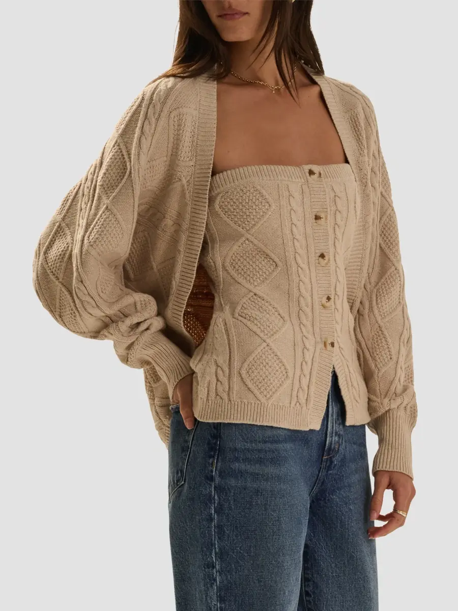 Favorite Daughter Women's Layla Cotton-Blend Shrug | Thumbnail 5