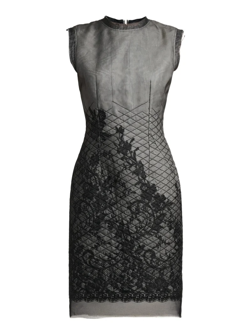 Women's Quilted Lace Dress Women's Quilted Lace Dress
