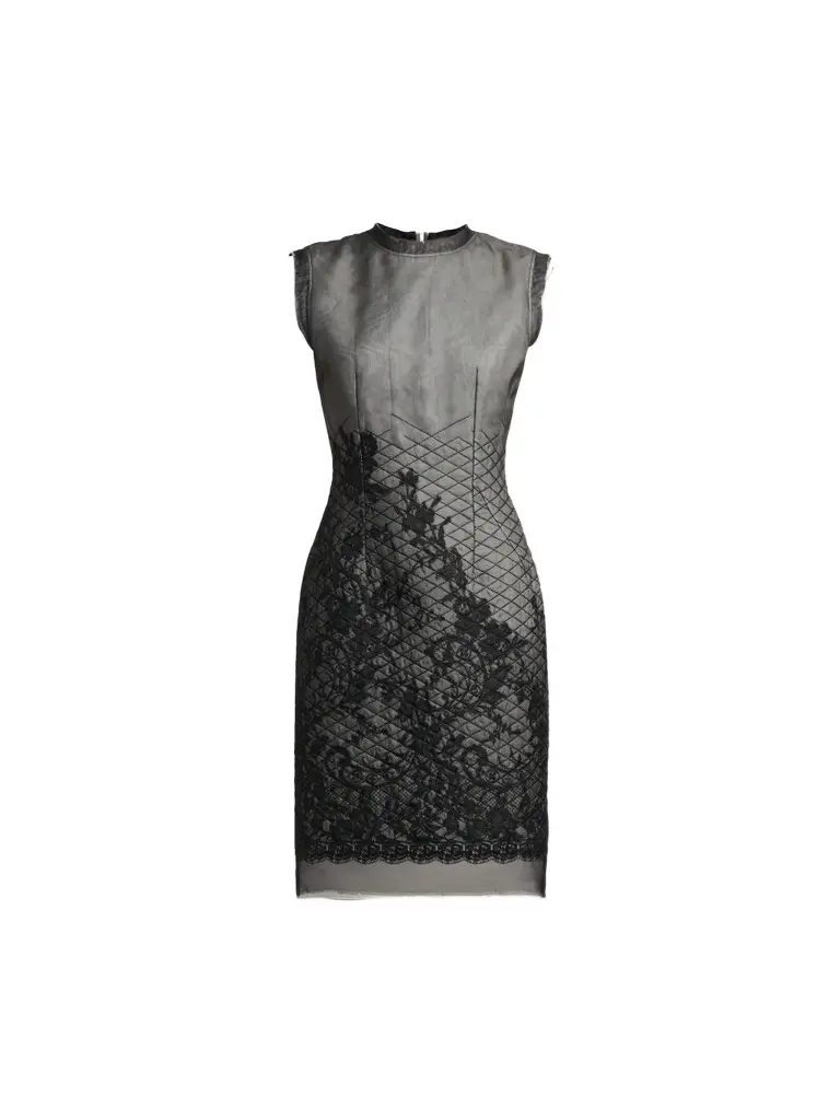 Women's Quilted Lace Dress Women's Quilted Lace Dress