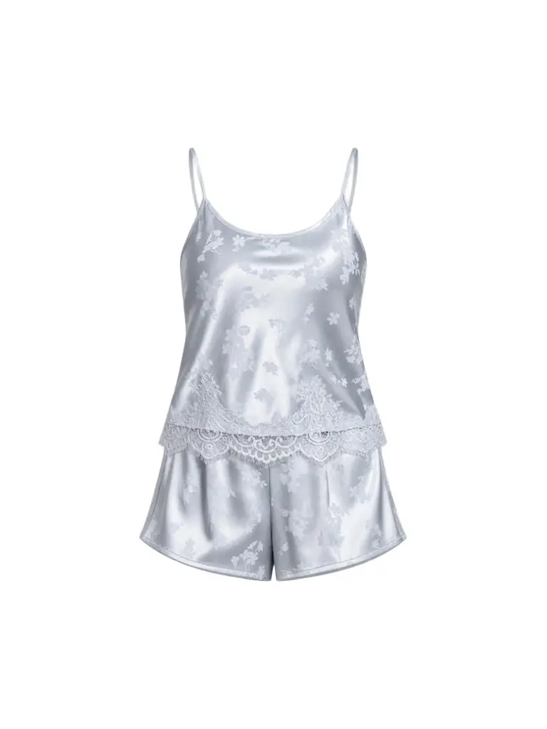 Women's Shane 2-Piece Cami & Shorts Set - Silver