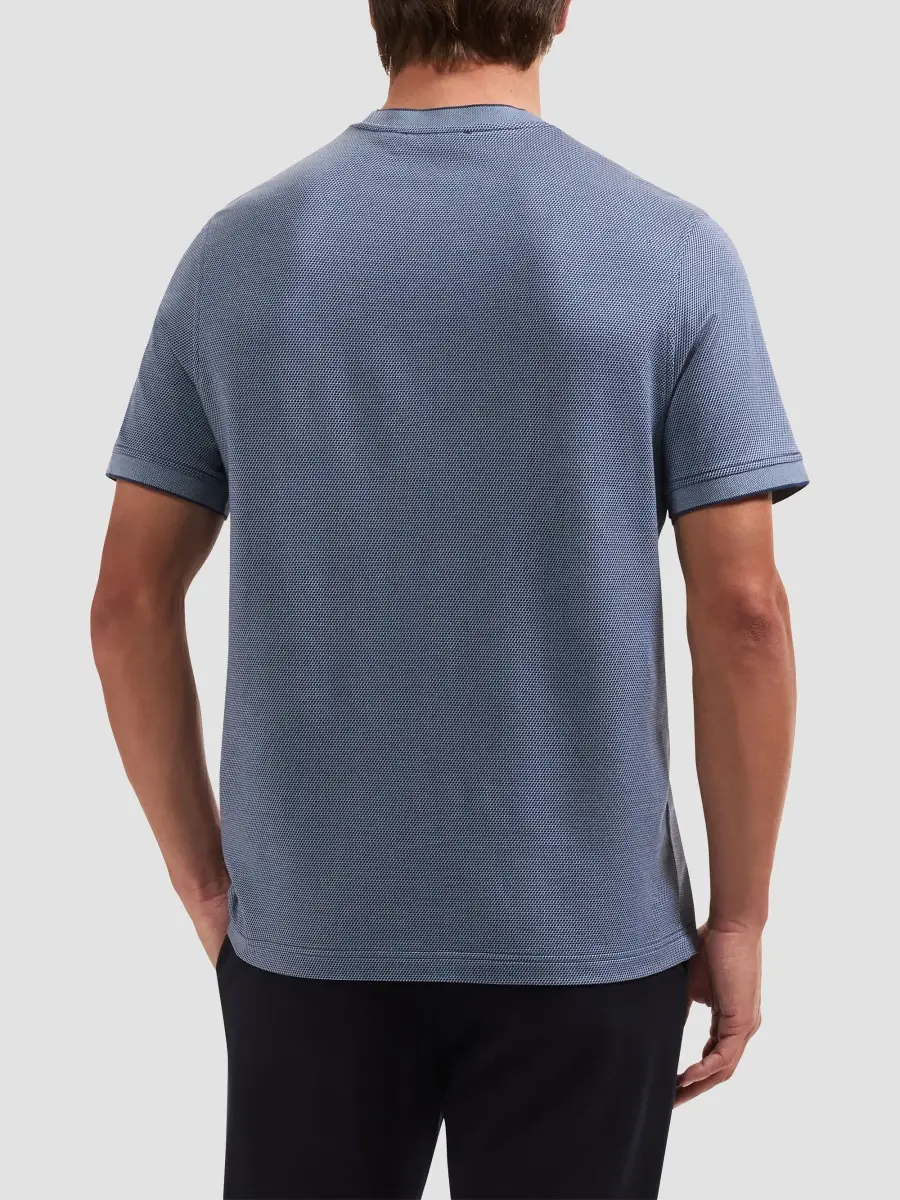 Bugatchi Men's Mercerized Cotton Crewneck T-Shirt | Thumbnail 3 Bugatchi Men's Mercerized Cotton Crewneck T-Shirt | Thumbnail 3
