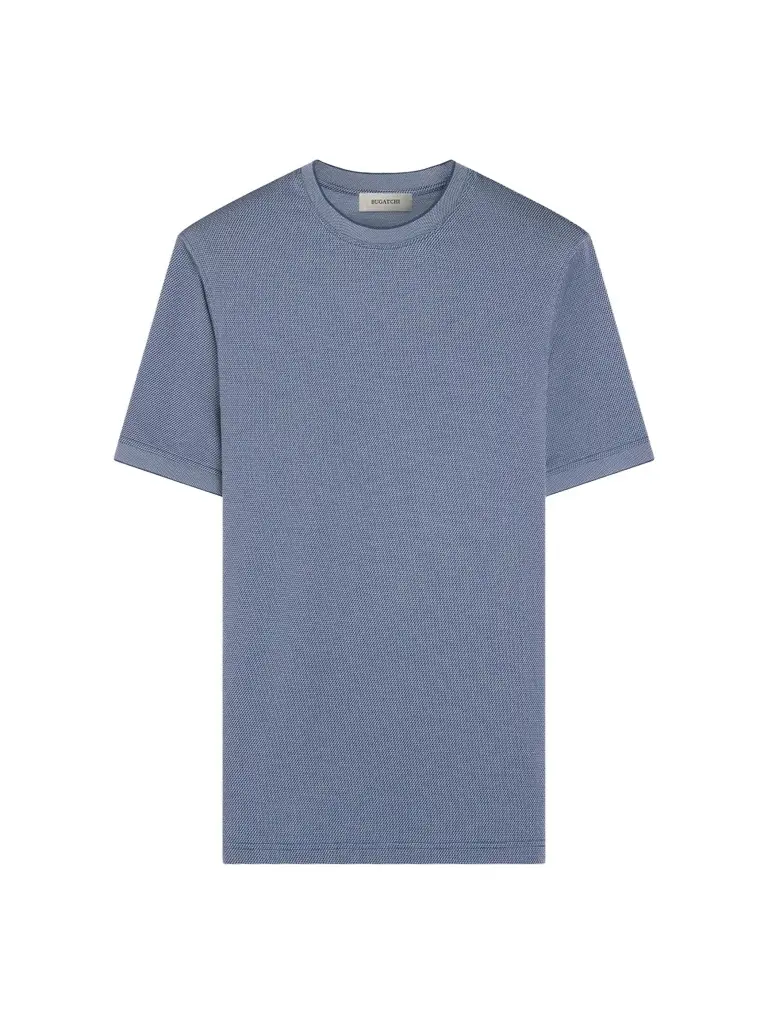 Bugatchi Men's Mercerized Cotton Crewneck T-Shirt