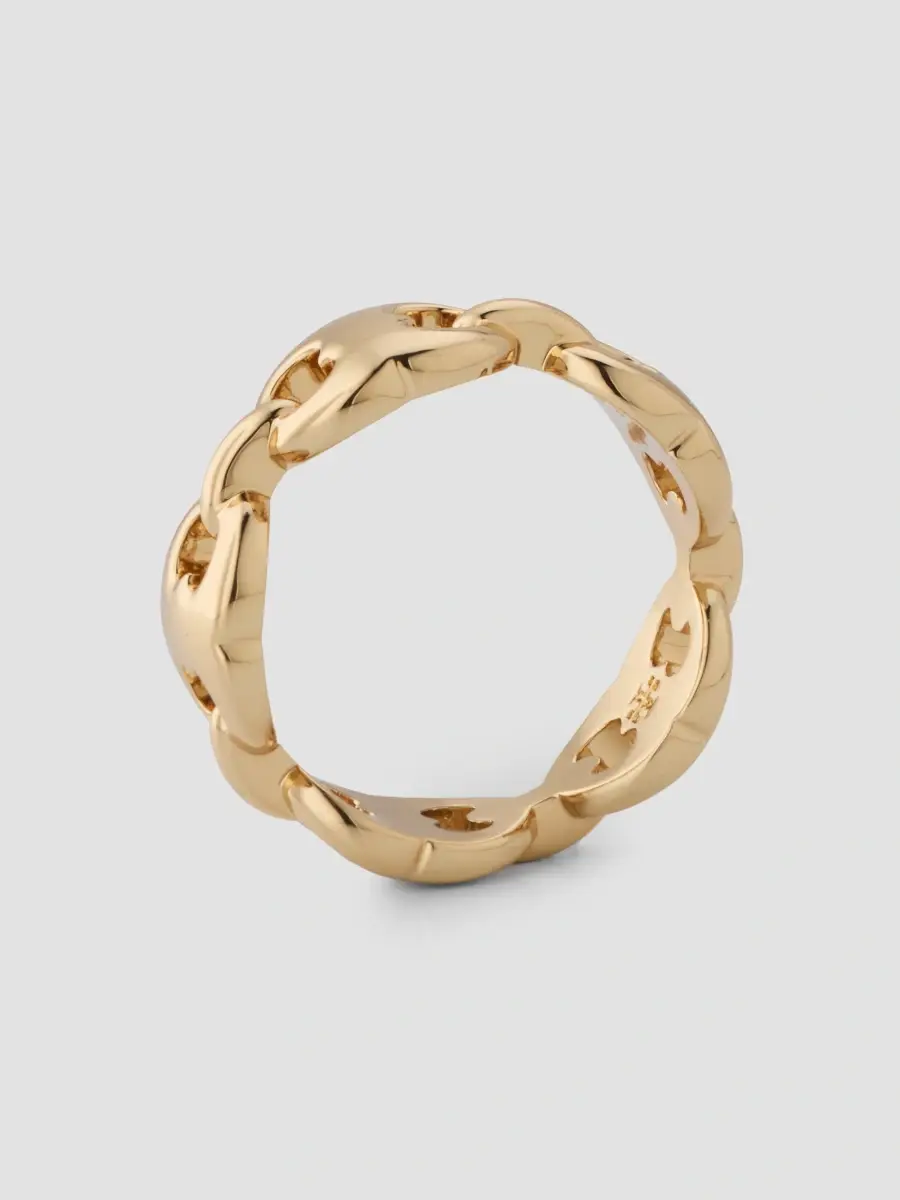 Tory Burch Women's Gemini 18K-Gold-Plated Ring | Thumbnail 3 Tory Burch Women's Gemini 18K-Gold-Plated Ring | Thumbnail 3