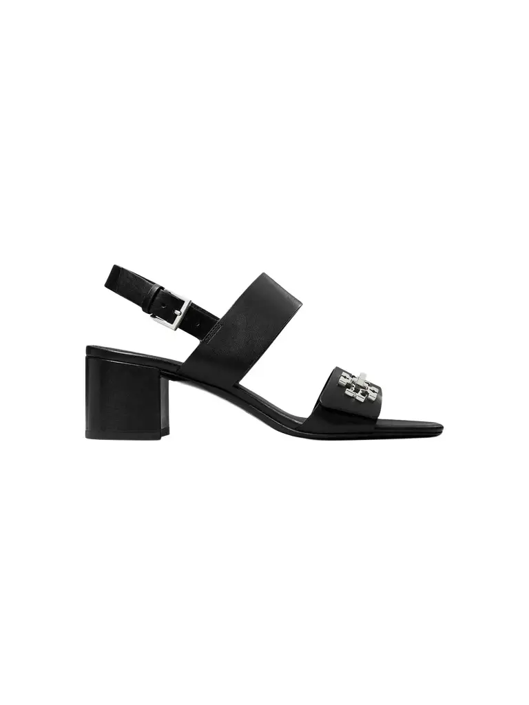 Women's T-Lock Leather Block-Heel Sandals Women's T-Lock Leather Block-Heel Sandals