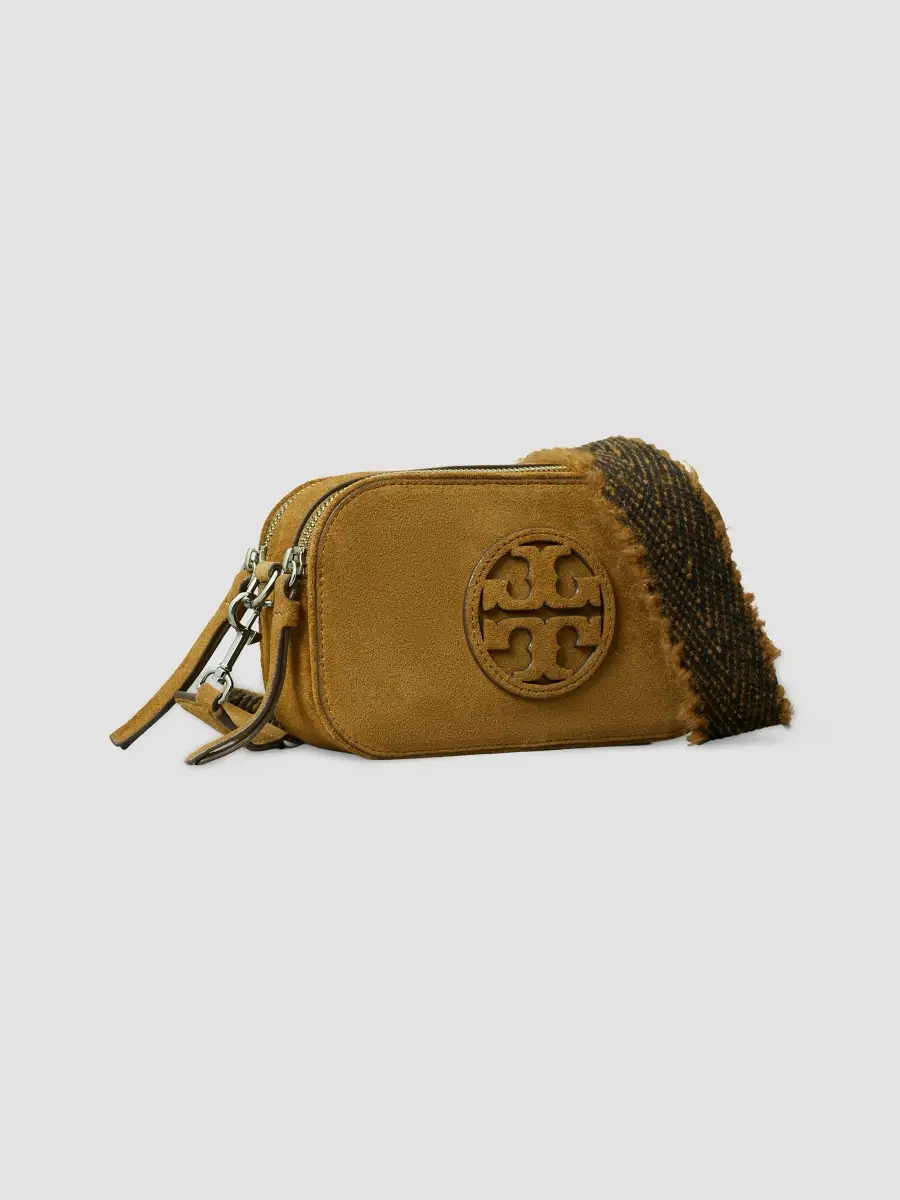 Tory Burch Women's Miller Mini Suede Crossbody Bag | Thumbnail 3 Tory Burch Women's Miller Mini Suede Crossbody Bag | Thumbnail 3