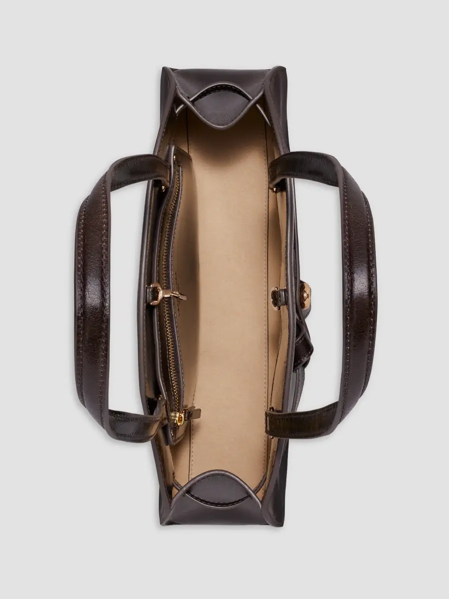 Tory Burch Women's Romy Leather East West Bauletto Bag | Thumbnail 6 Tory Burch Women's Romy Leather East West Bauletto Bag | Thumbnail 6