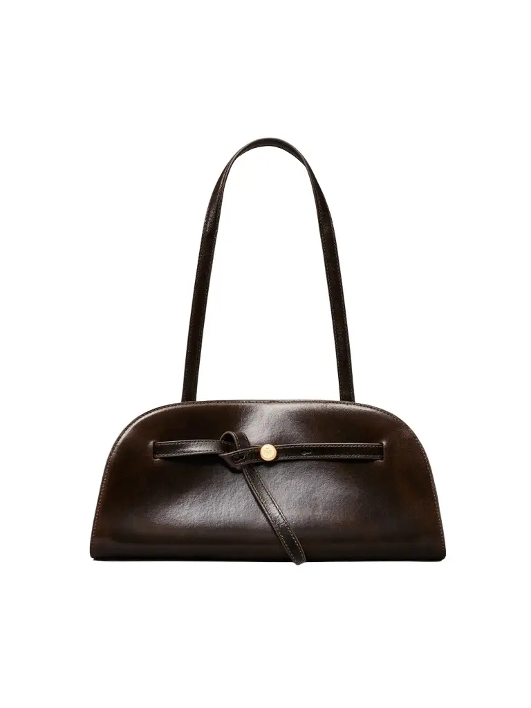 Tory Burch Women's Romy Leather East West Bauletto Bag
