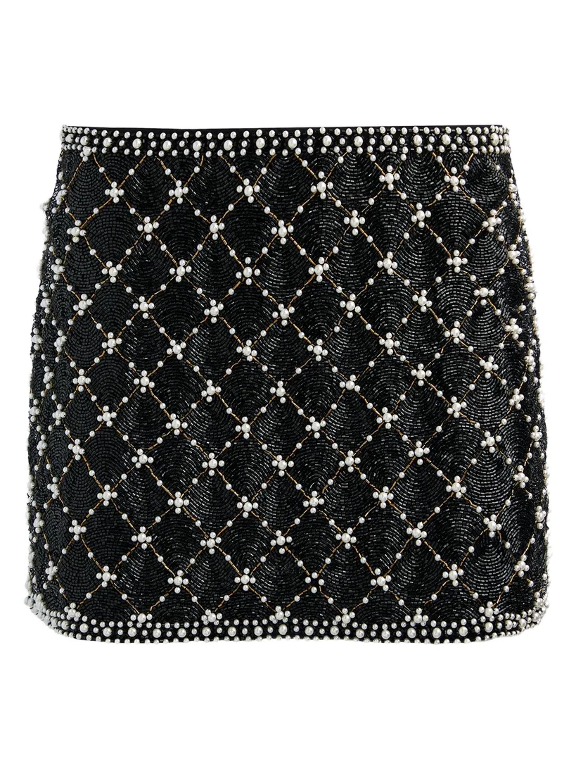Women's Rubi Embellished A-Line Mini Skirt Women's Rubi Embellished A-Line Mini Skirt