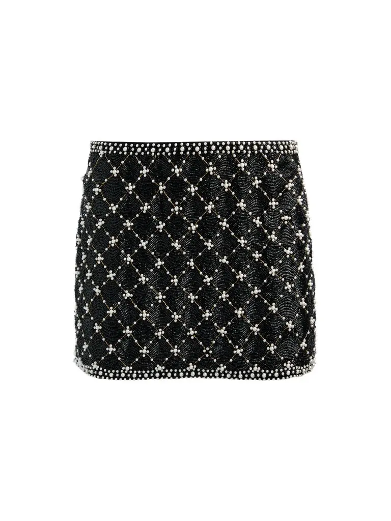 Women's Rubi Embellished A-Line Mini Skirt Women's Rubi Embellished A-Line Mini Skirt