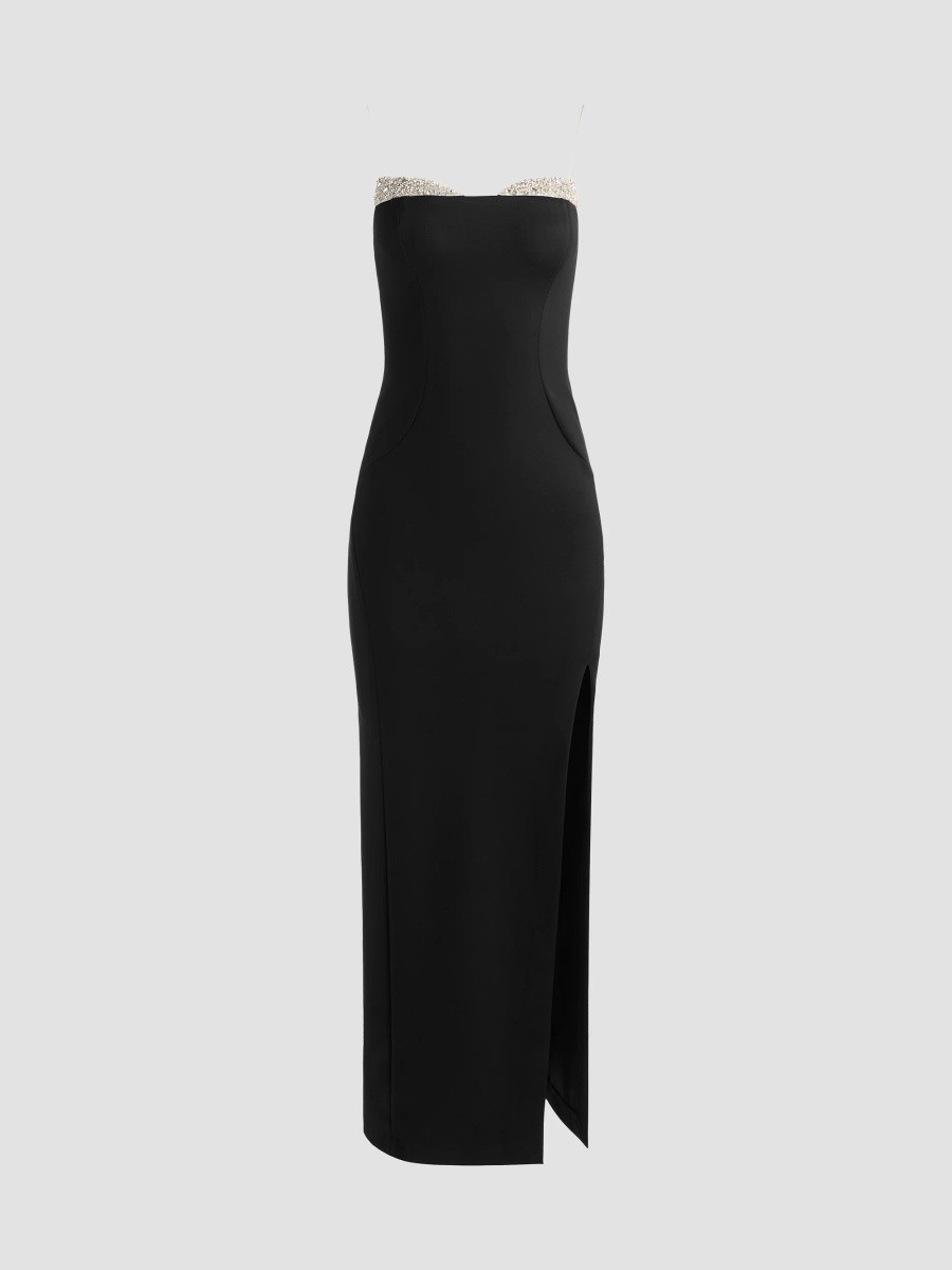 Women's Hallie Embellished Peekaboo Maxi Dress Women's Hallie Embellished Peekaboo Maxi Dress