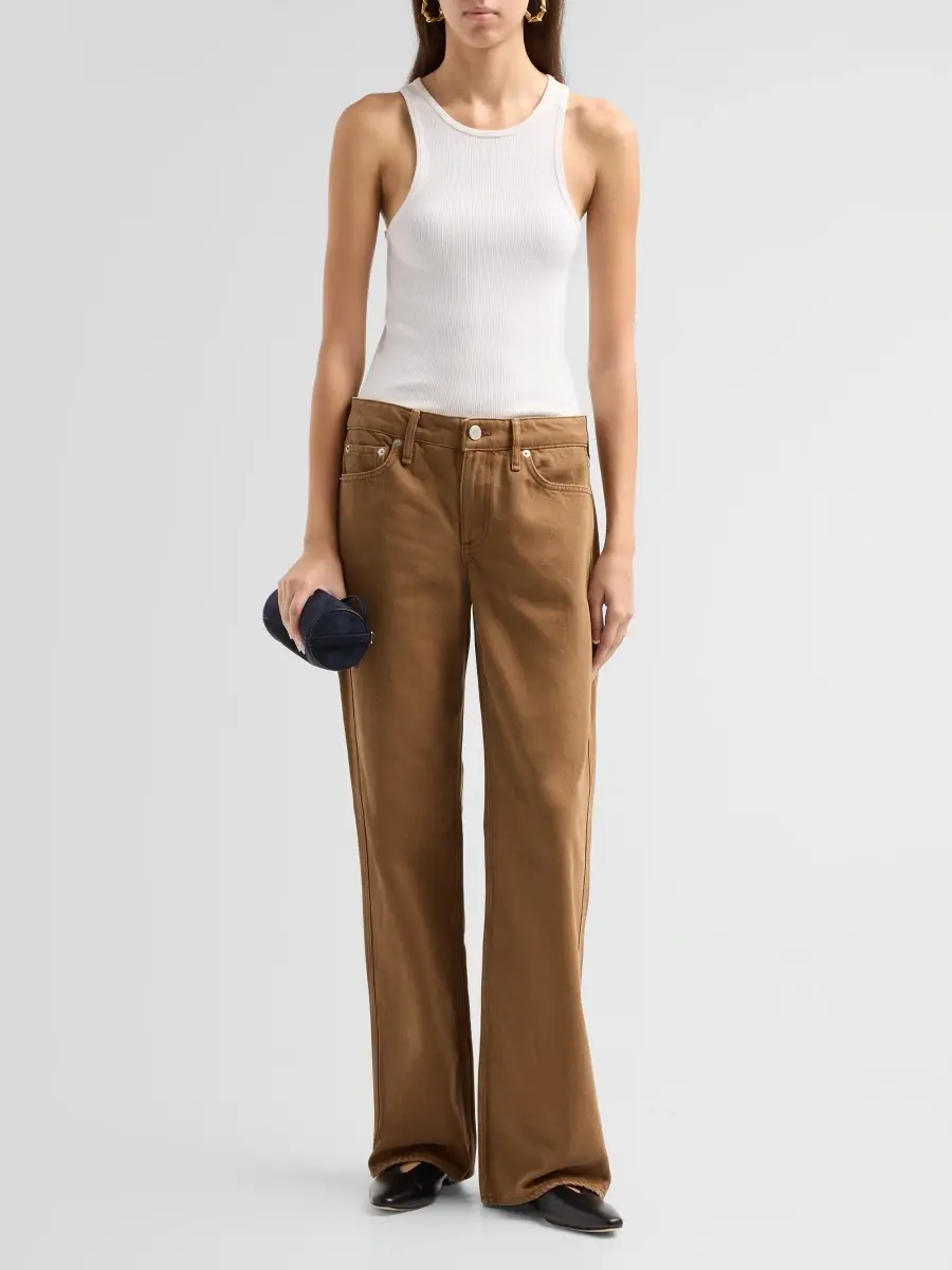 rag & bone Women's Cam Low-Rise Jeans | Thumbnail 2 rag & bone Women's Cam Low-Rise Jeans | Thumbnail 2