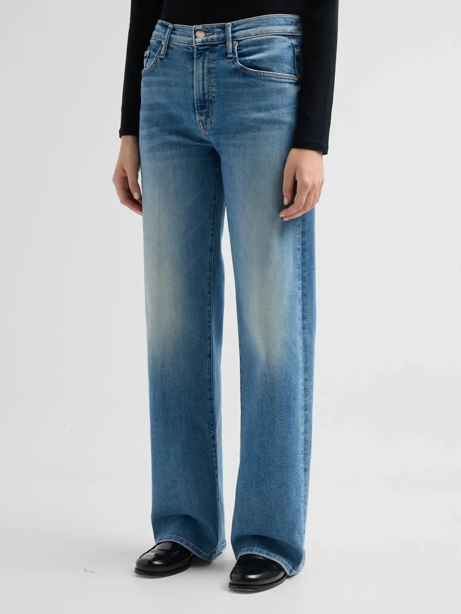 Mother Women's The Lasso Sneak Jeans | Thumbnail 4 Mother Women's The Lasso Sneak Jeans | Thumbnail 4