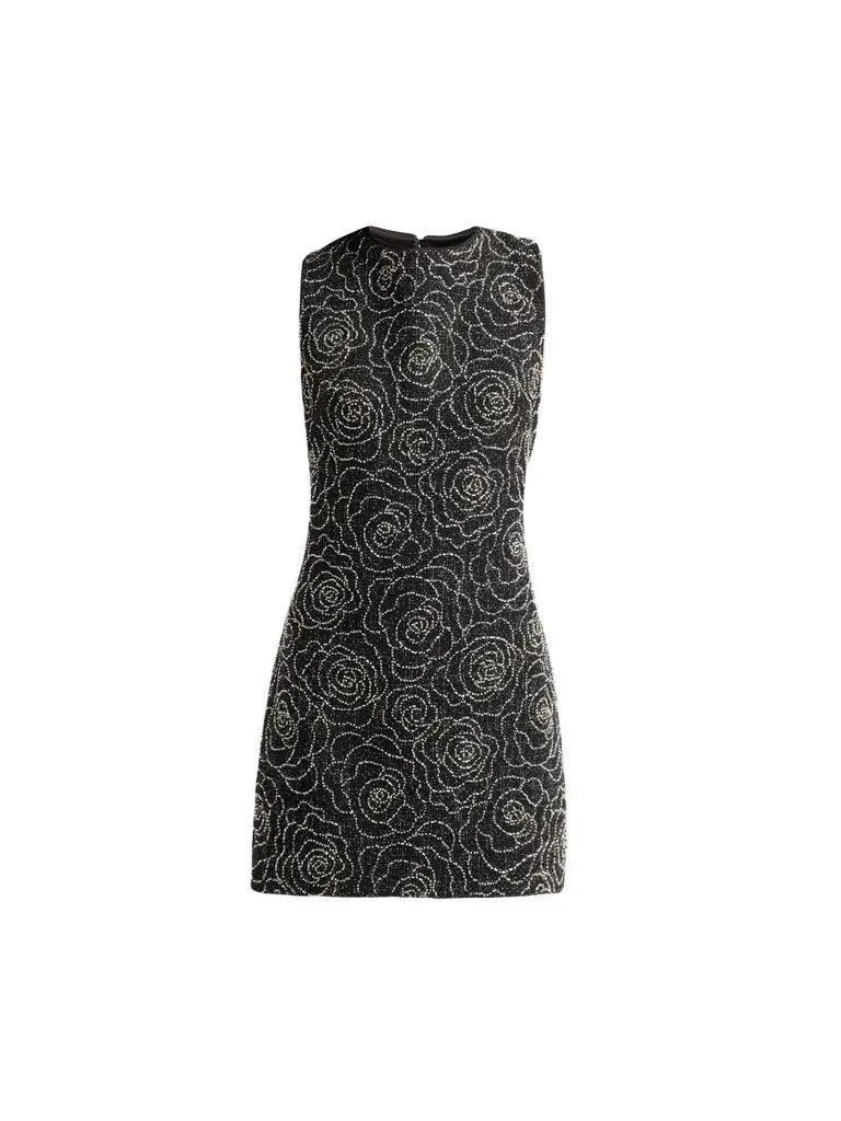 Milly Women's Ivette Beaded Mini Dress