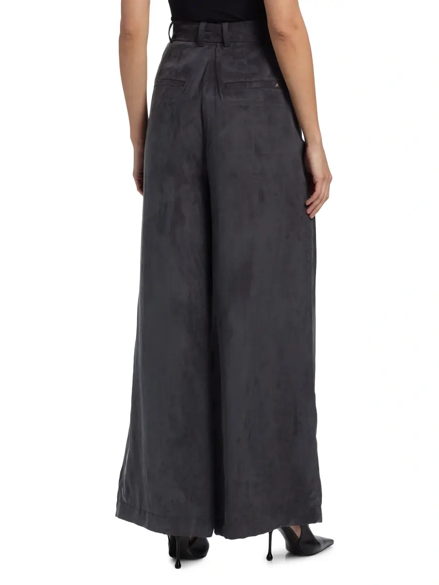 Helmut Lang Women's Relaxed-Fit Wide-Leg Trousers | Thumbnail 5