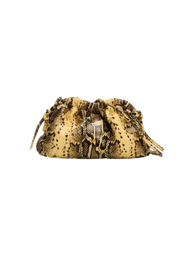 Women's Mini Cloud Snakeskin-Print Clutch Women's Mini Cloud Snakeskin-Print Clutch