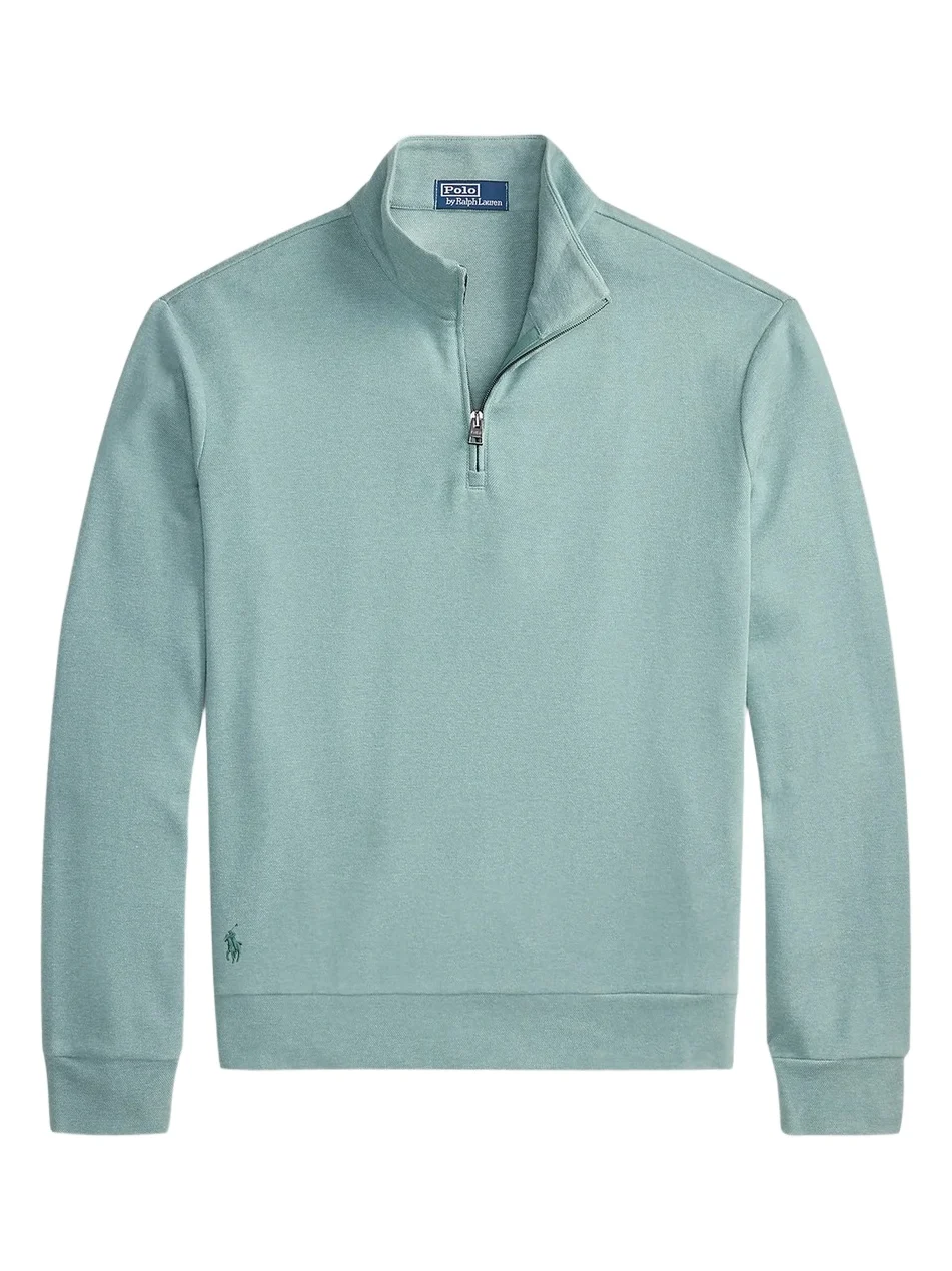 Men's Luxury Textured Quarter-Zip Sweatshirt Men's Luxury Textured Quarter-Zip Sweatshirt