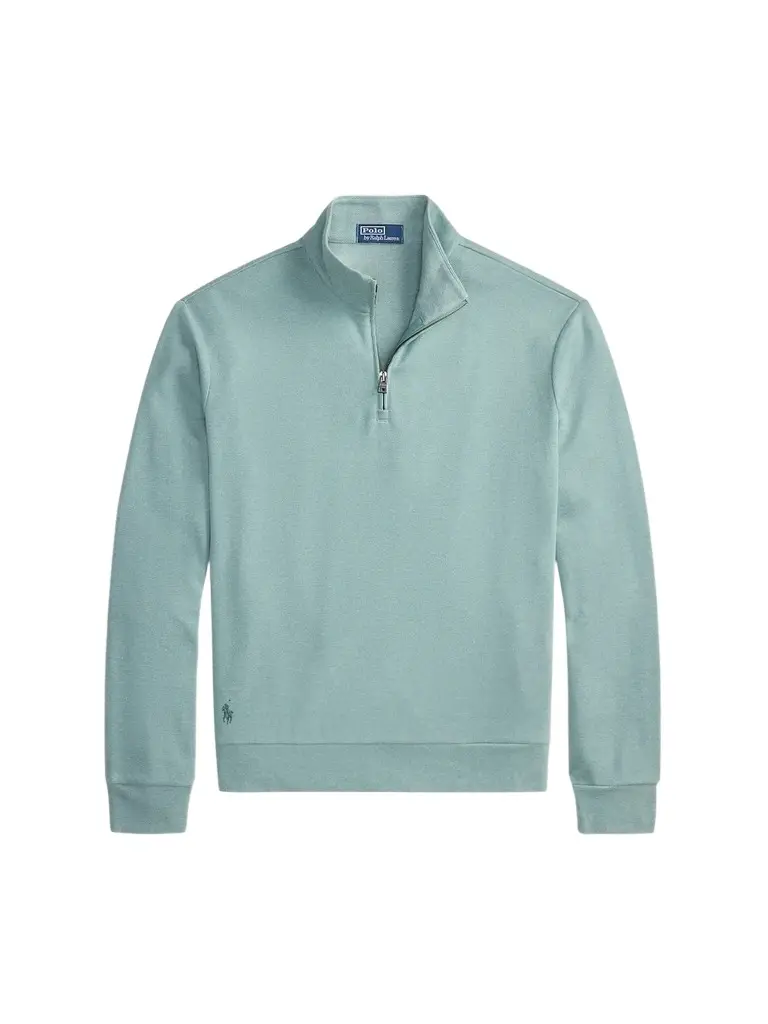 Polo Ralph Lauren Men's Luxury Textured Quarter-Zip Sweatshirt