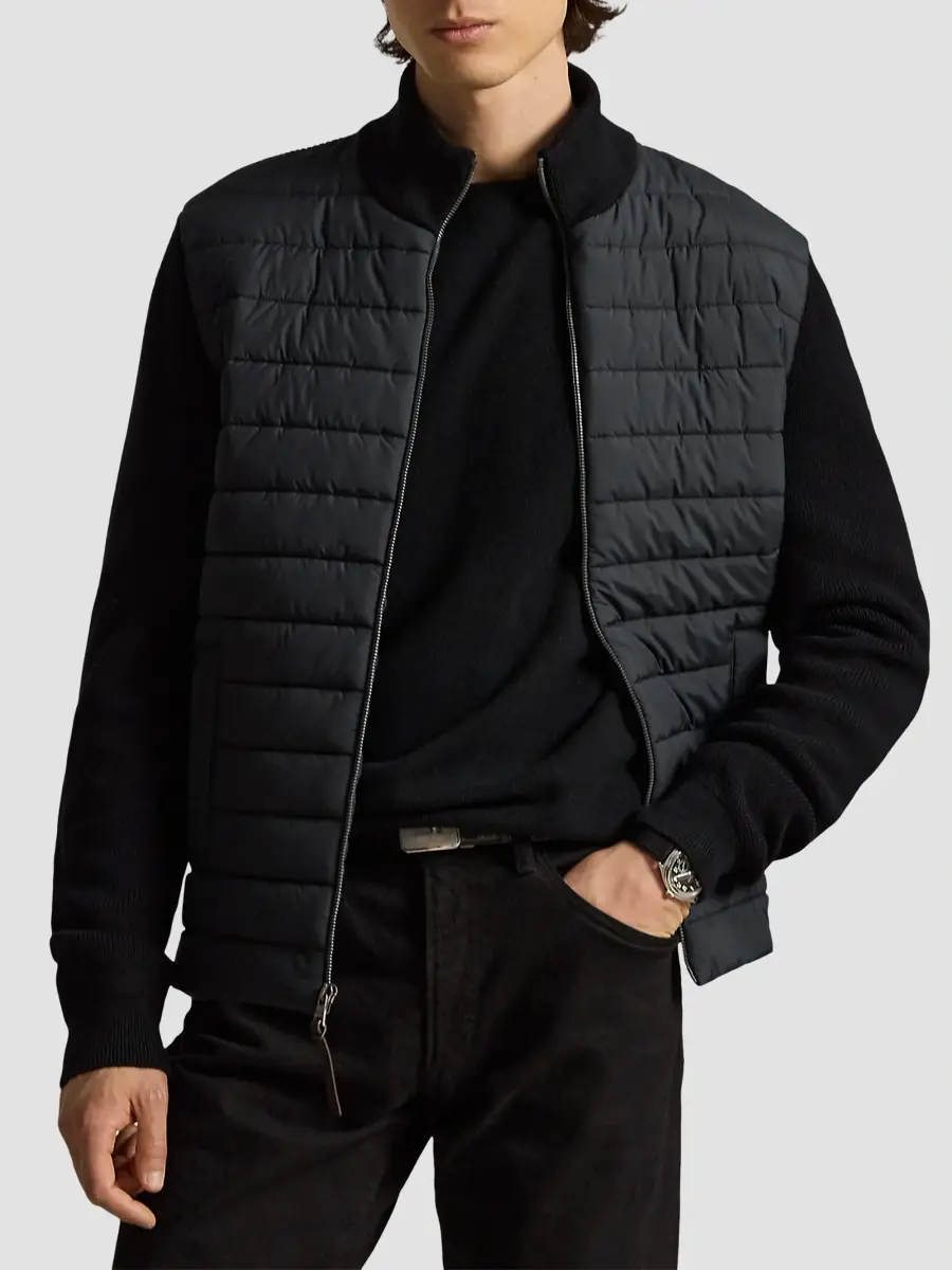 Polo Ralph Lauren Men's Quilted Wool Jacket | Thumbnail 4 Polo Ralph Lauren Men's Quilted Wool Jacket | Thumbnail 4
