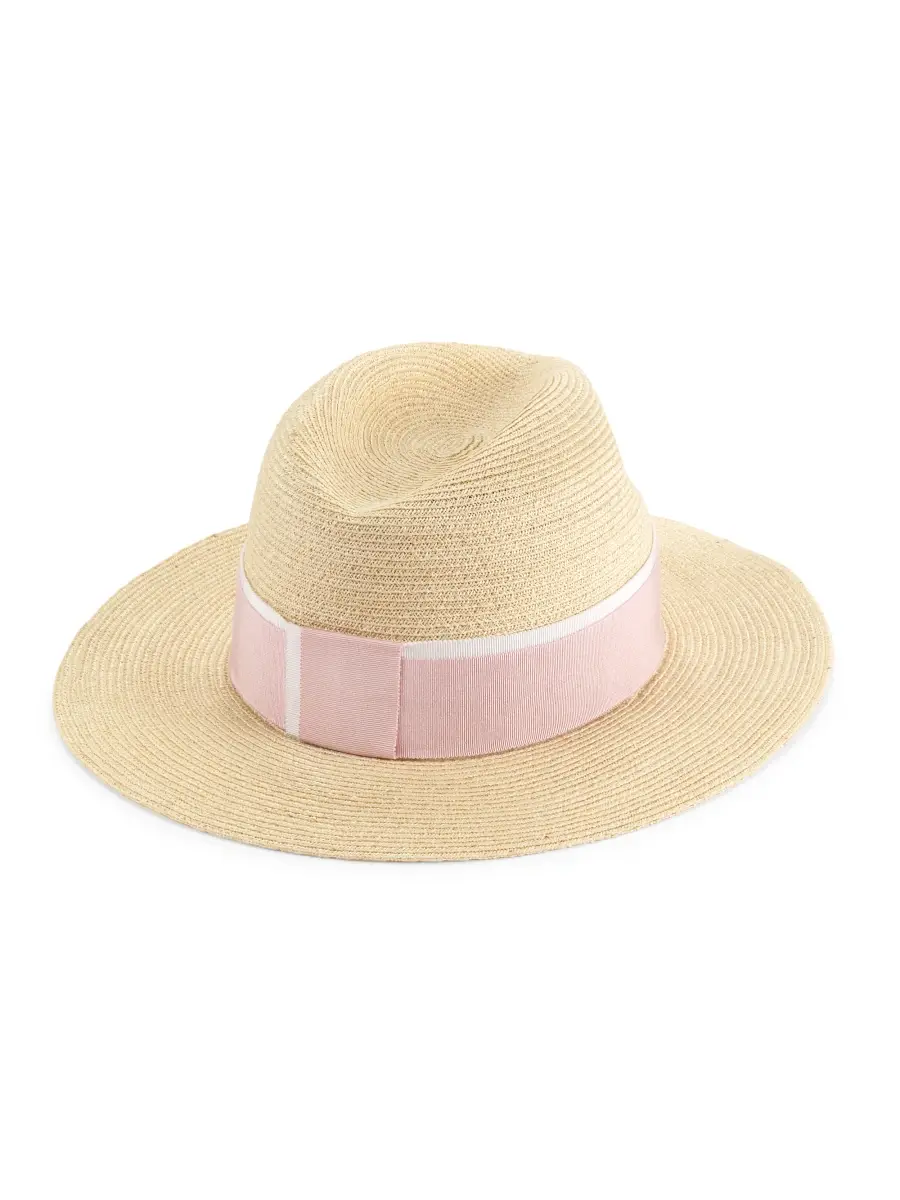 Maison Michel Women's Henrietta Natural Straw Hat | Thumbnail 2 Maison Michel Women's Henrietta Natural Straw Hat | Thumbnail 2