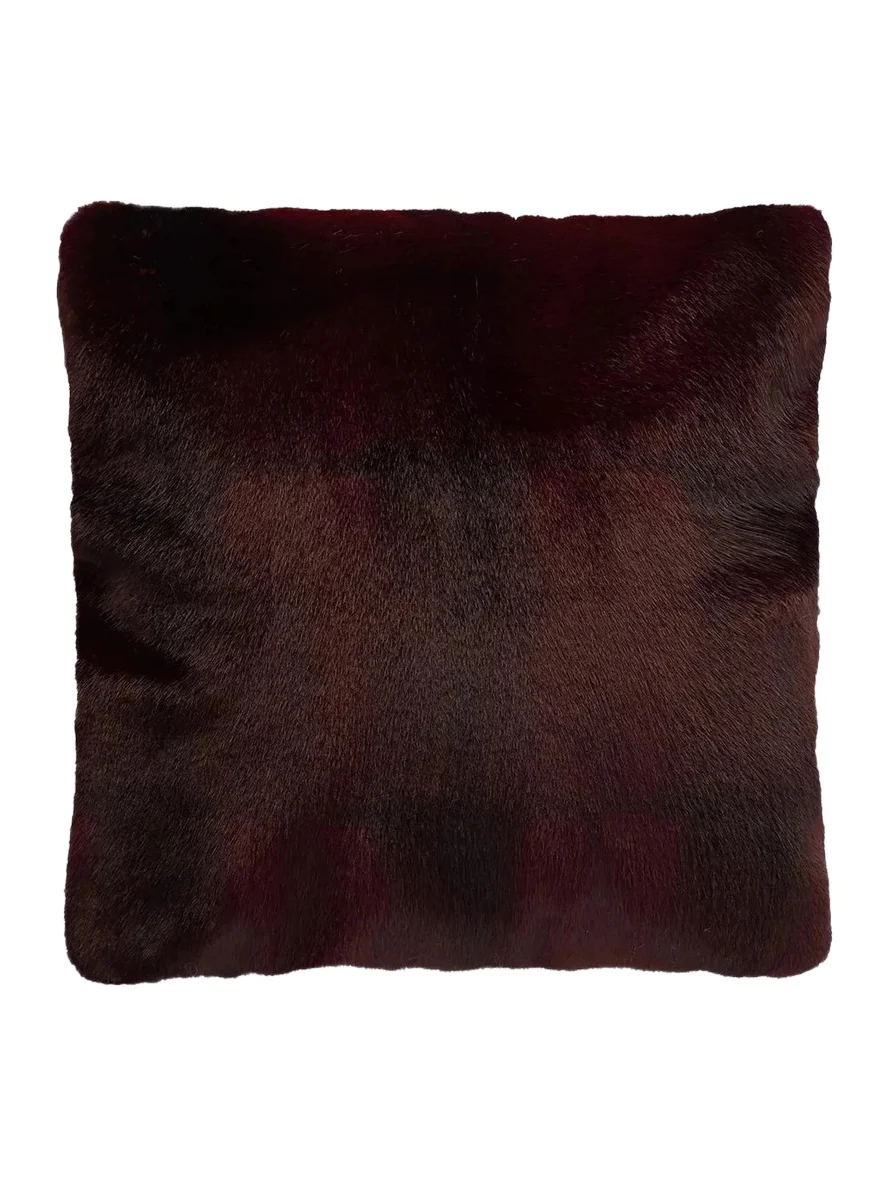 Gorski Faux-Fur Throw Pillow