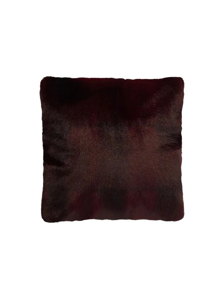 Faux-Fur Throw Pillow Faux-Fur Throw Pillow