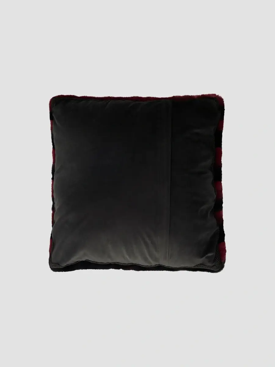 Gorski Faux-Fur Quilted Throw Pillow | Thumbnail 2 Gorski Faux-Fur Quilted Throw Pillow | Thumbnail 2