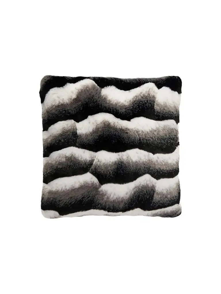 Gorski Faux-Fur Throw Pillow