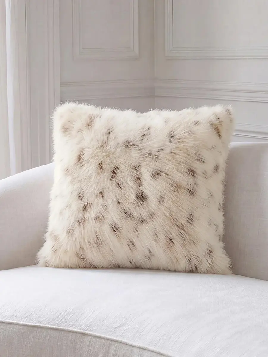 Gorski Animal-Print Faux-Fur Throw Pillow | Thumbnail 3 Gorski Animal-Print Faux-Fur Throw Pillow | Thumbnail 3