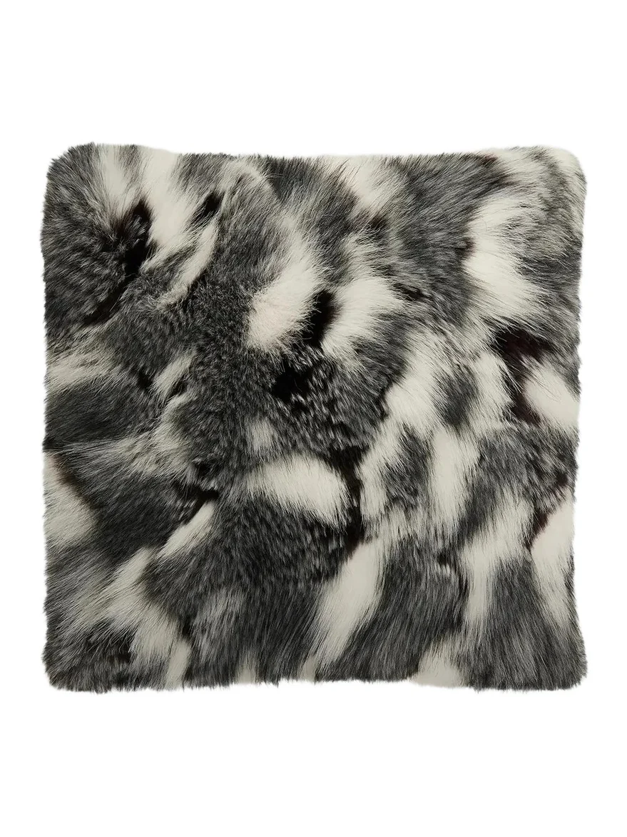 Lyla Grant Faux-Fur Throw Pillow