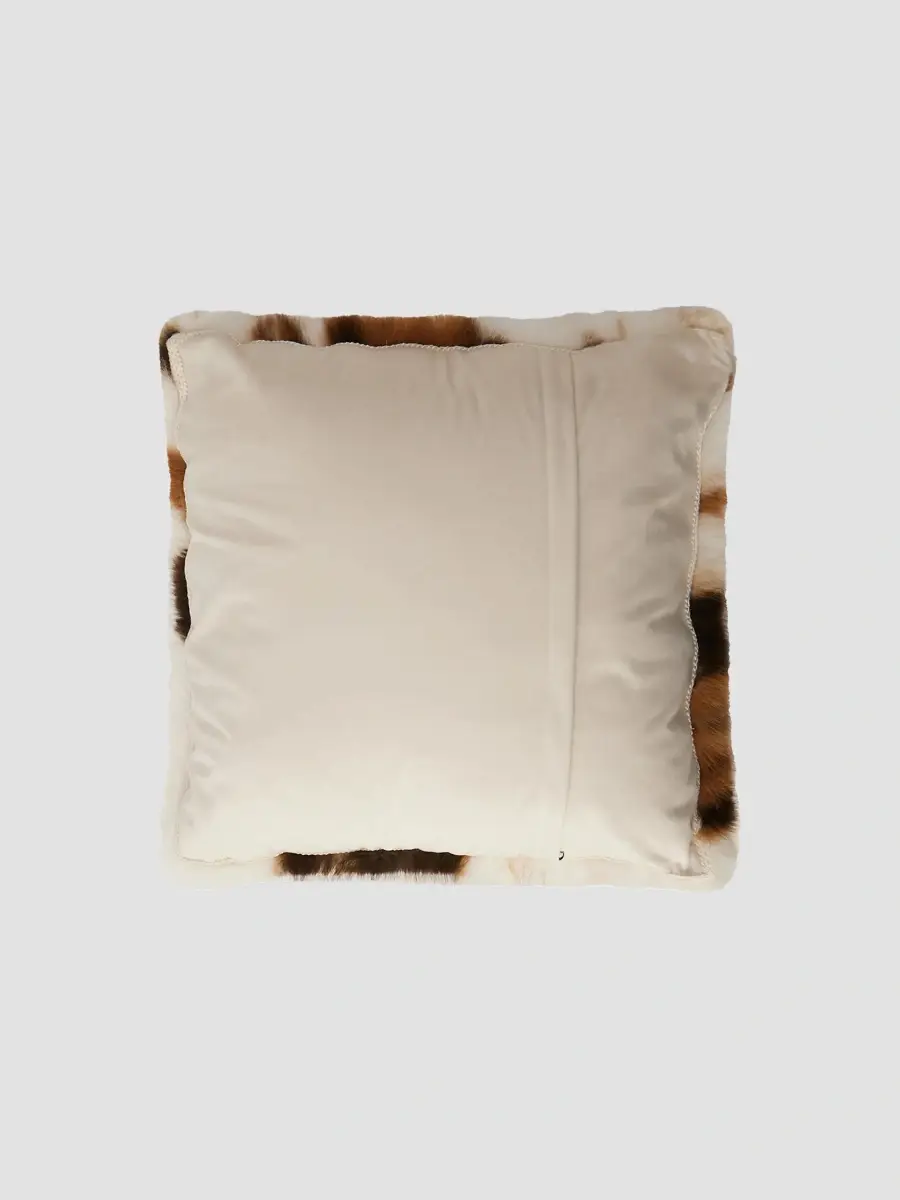 Gorski Cow-Print Faux-Fur Throw Pillow | Thumbnail 2 Gorski Cow-Print Faux-Fur Throw Pillow | Thumbnail 2
