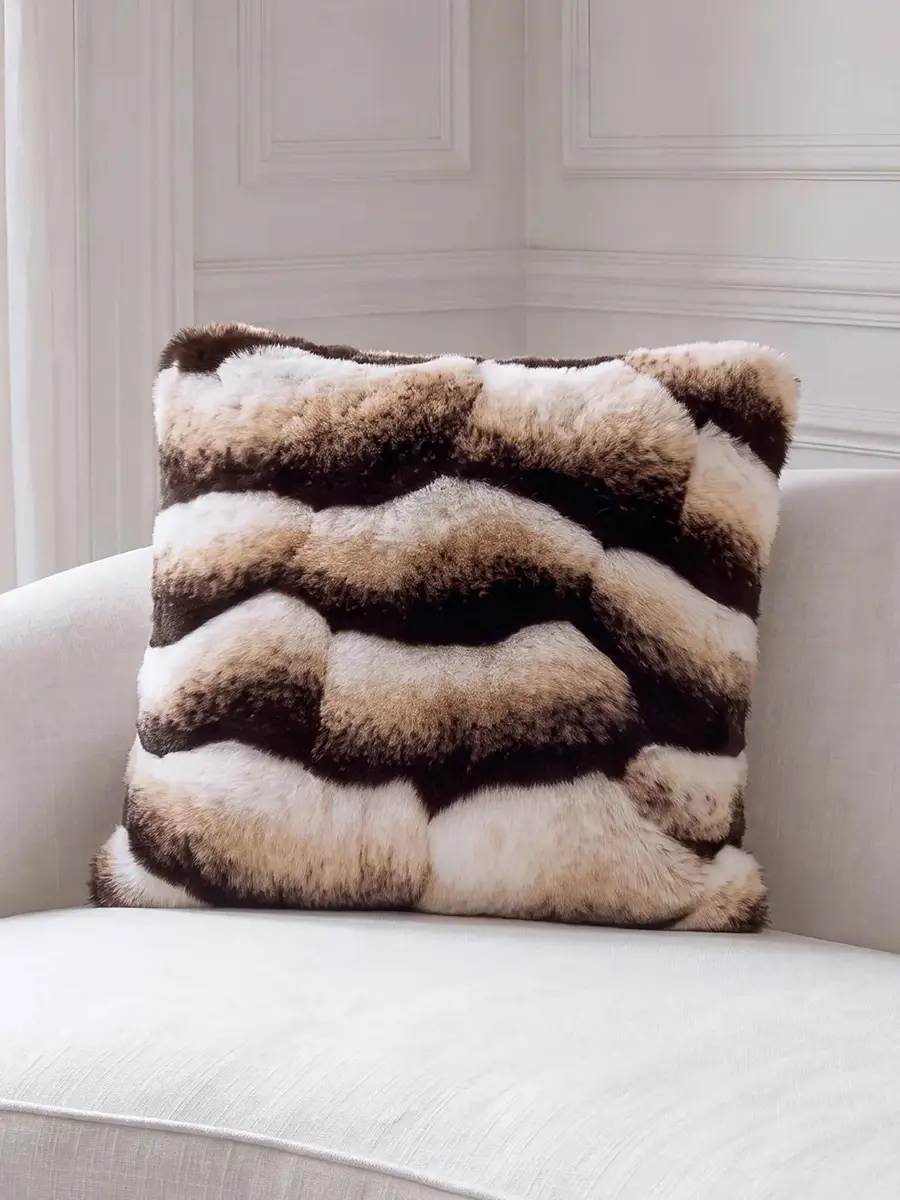 Gorski Faux-Fur Throw Pillow | Thumbnail 3 Gorski Faux-Fur Throw Pillow | Thumbnail 3