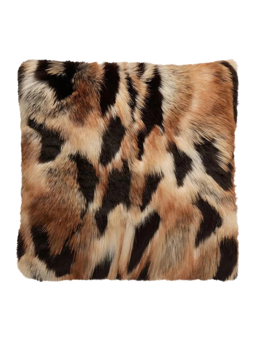 Lyla Grant Faux-Fur Throw Pillow