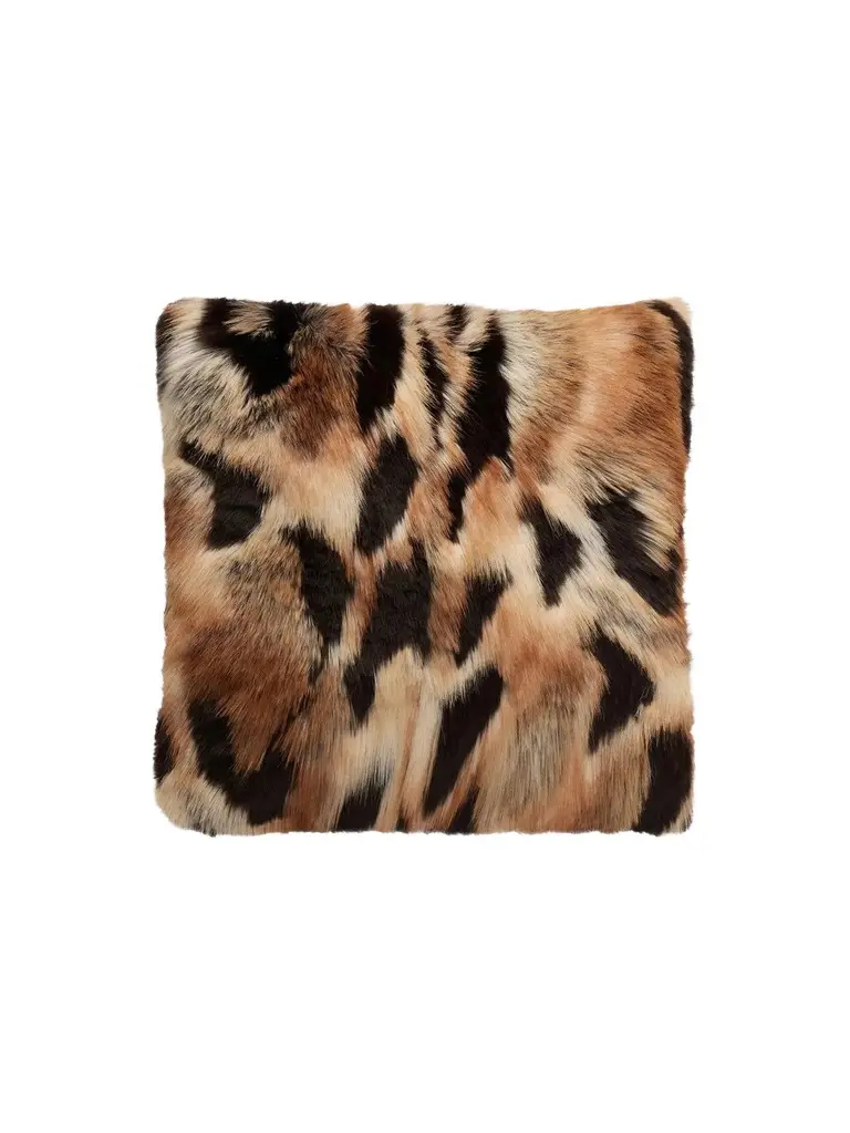 Gorski Faux-Fur Throw Pillow