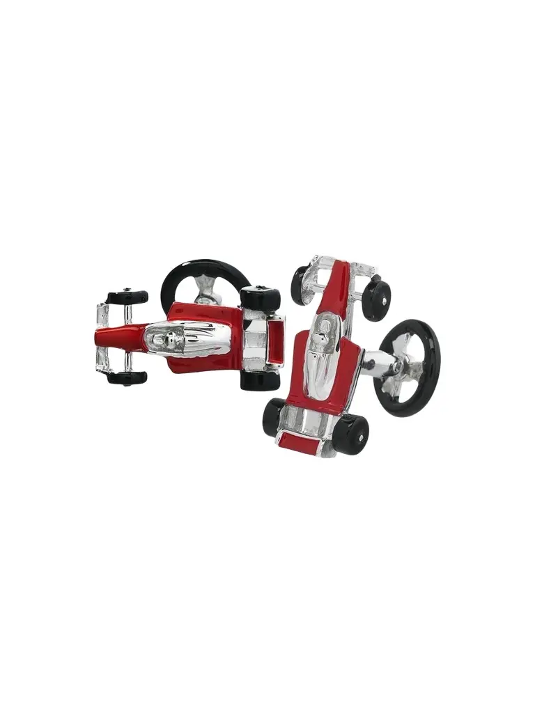 Jan Leslie Men's Race Car Cuff Links