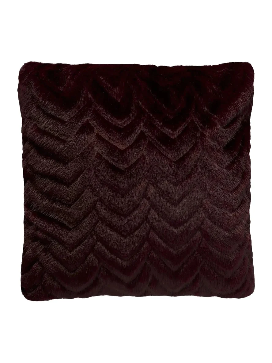 Gorski Faux-Fur Throw Pillow