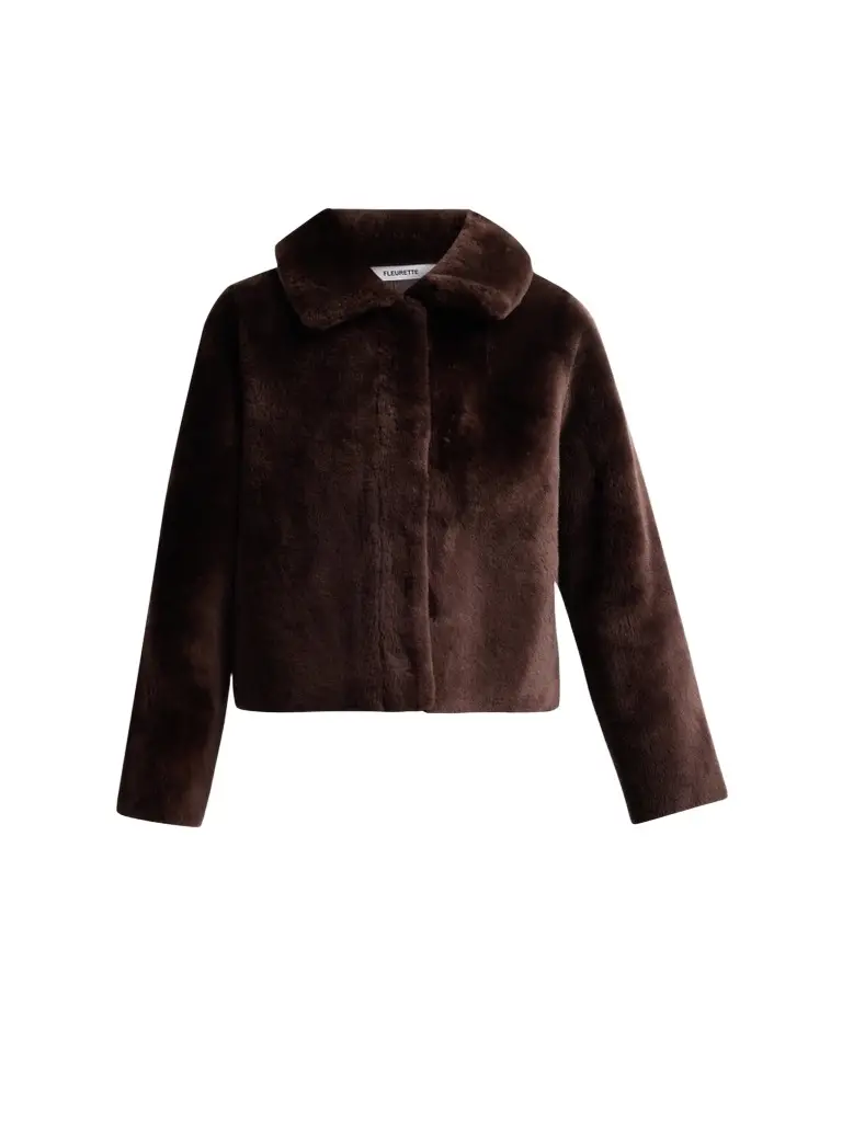 Women's Odette Reversible Shearling Jacket Women's Odette Reversible Shearling Jacket