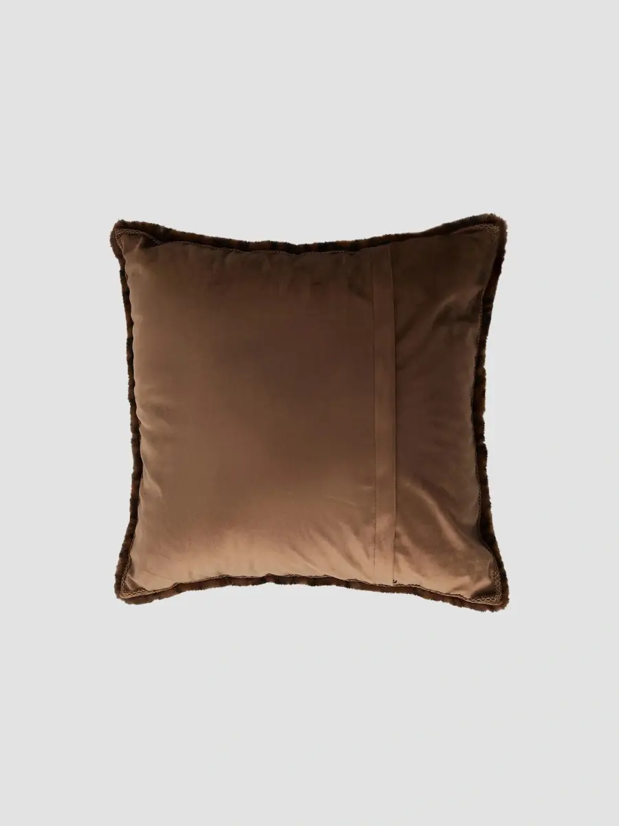 Gorski Leopard-Print Faux-Fur Throw Pillow | Thumbnail 2 Gorski Leopard-Print Faux-Fur Throw Pillow | Thumbnail 2