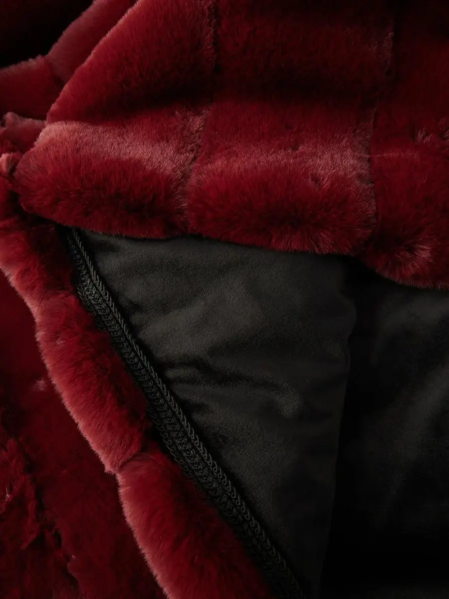 Gorski Textured Faux-Fur Throw Blanket | Thumbnail 2 Gorski Textured Faux-Fur Throw Blanket | Thumbnail 2