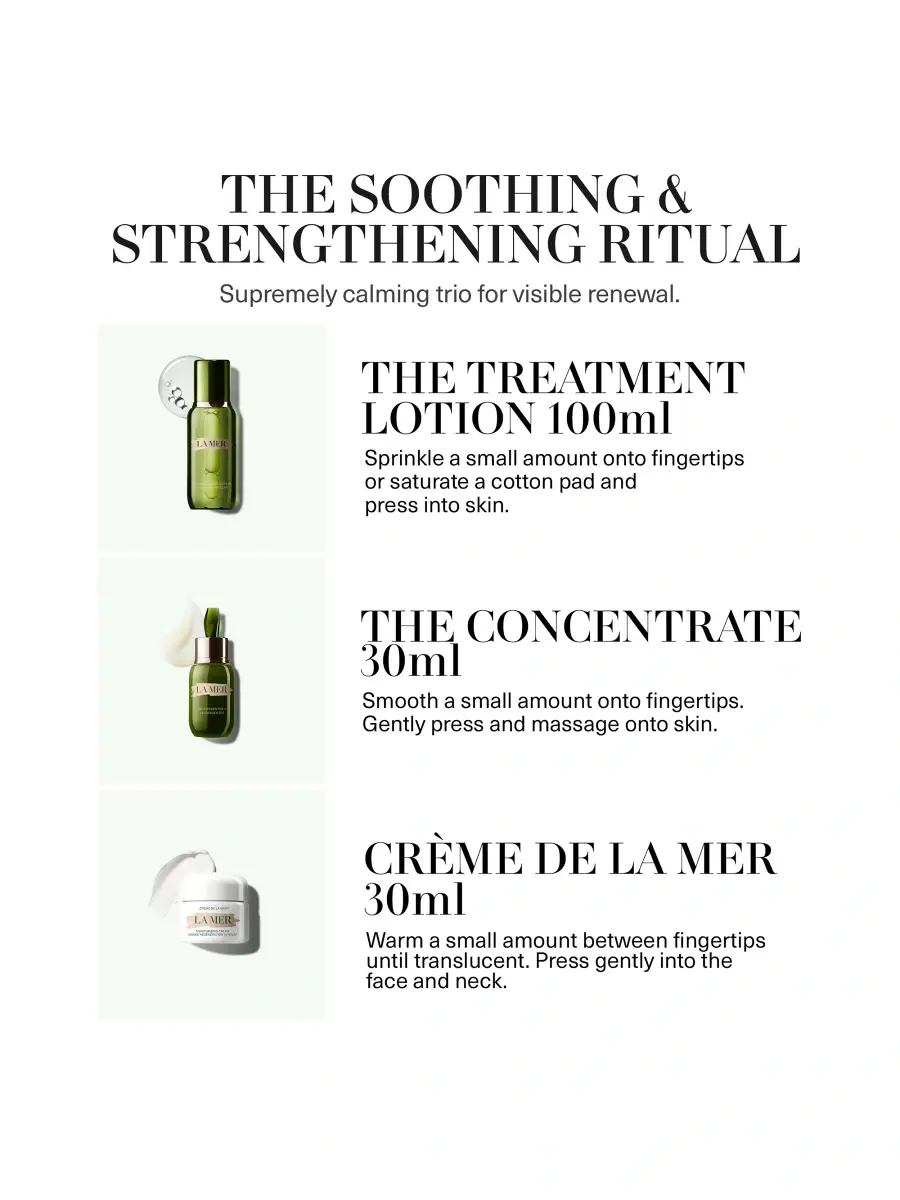 La Mer The Soothing & Strengthening 3-Piece Ritual | Thumbnail 4 La Mer The Soothing & Strengthening 3-Piece Ritual | Thumbnail 4